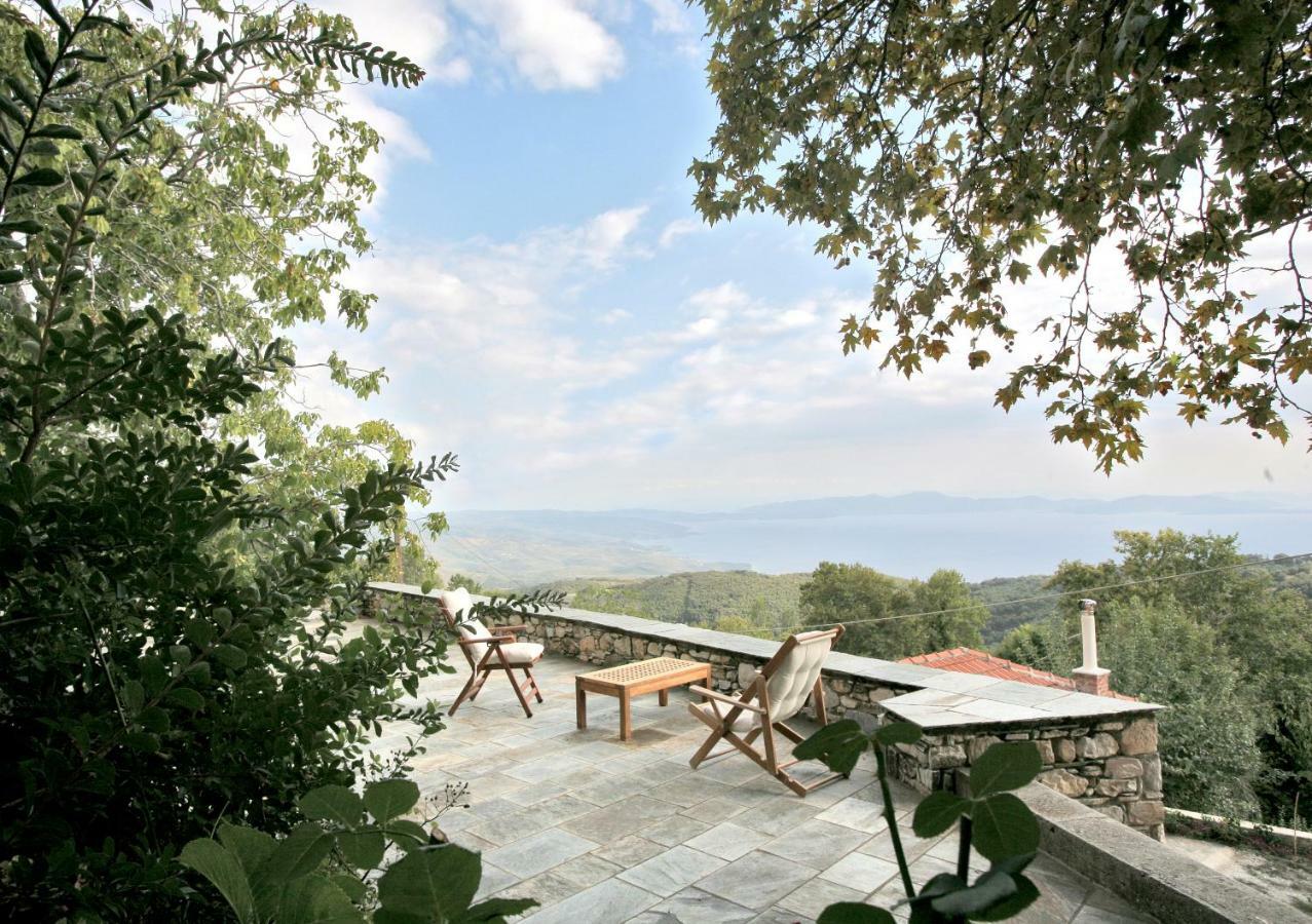 Pelion Belvedere - The Modern Cottage Vizítsa Buitenkant foto